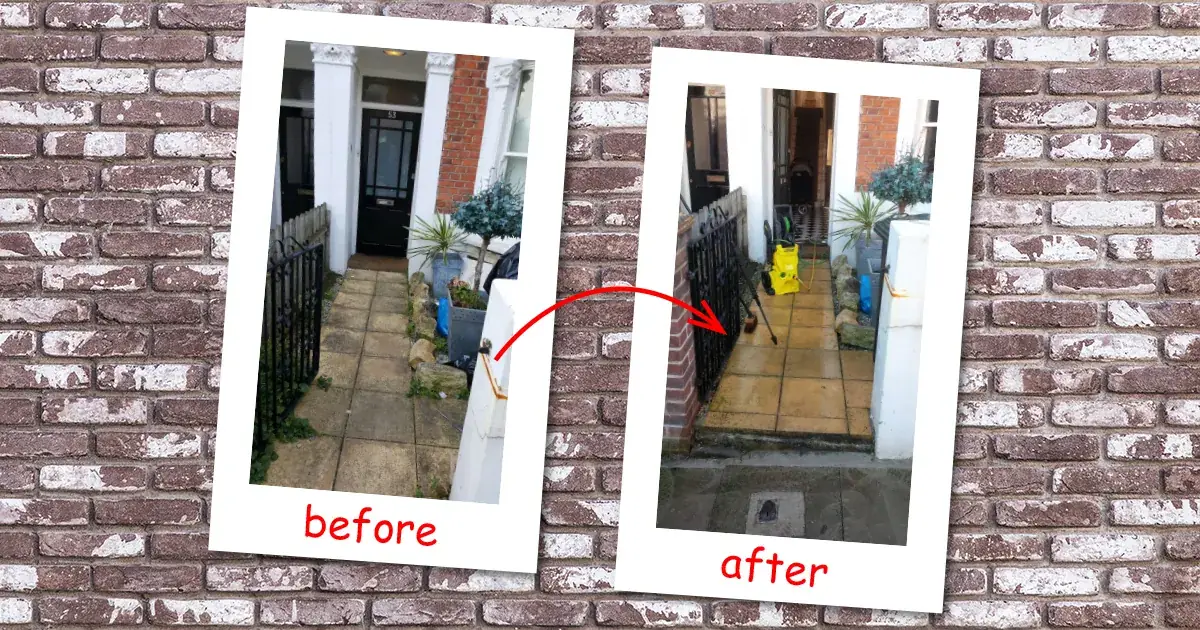 Jet wash cleaning in Finchley (Barnet)