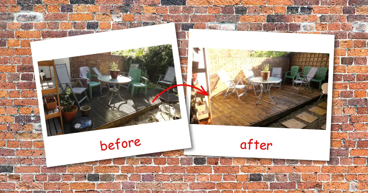 Patio cleaning in Edgware (Barnet)