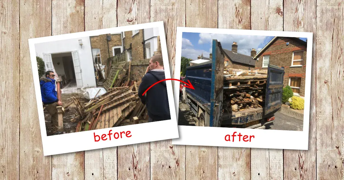 Queensbury decking disposal